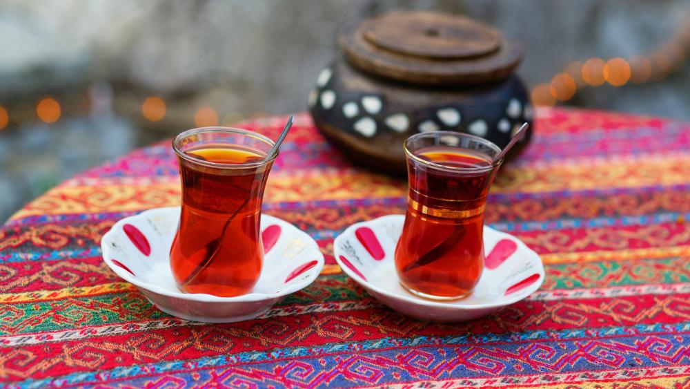 Black Turkish tea wallpaper
