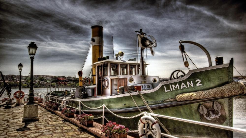 Liman 2 tugboat  wallpaper