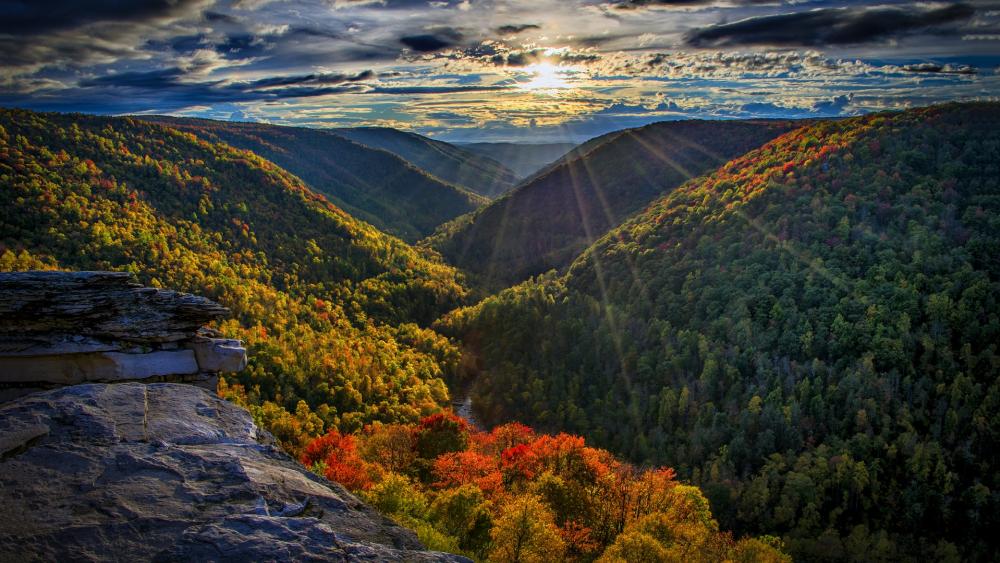 Lindy Point Overlook - West Virginia Wallpaper - Backiee