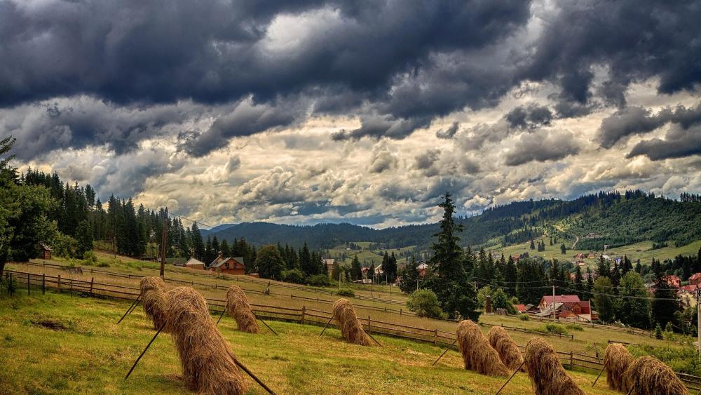 Carpathian Mountains - Bukovel, Ukraine wallpaper