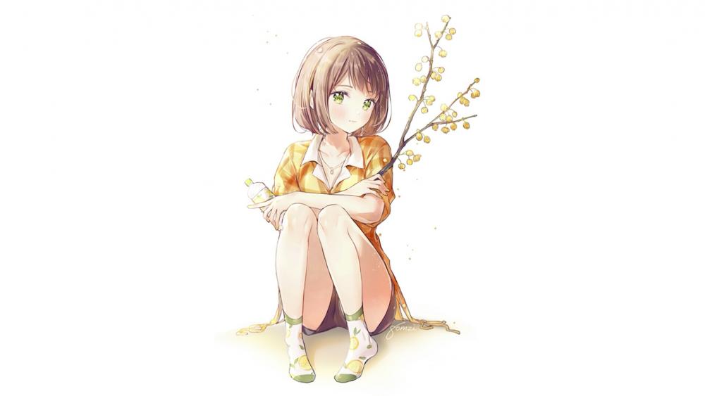 Kavaii anime girl wallpaper