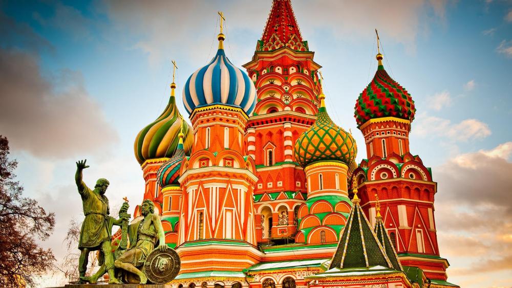 Moscow Building wallpaper