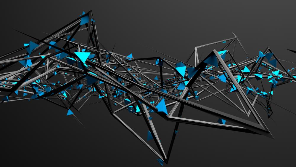 3D Structure wallpaper