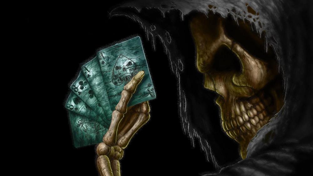 Poker with Death  wallpaper