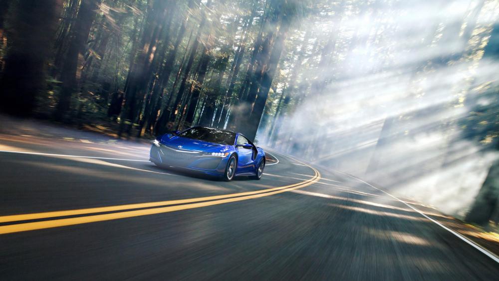 2017 Acura NSX supercar wallpaper