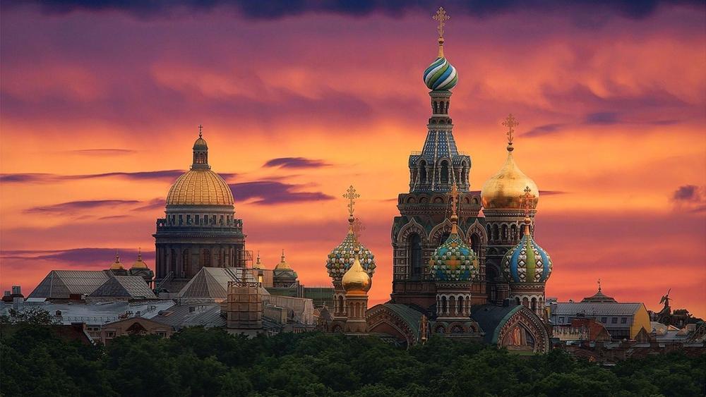 Church of the Savior on Spilled Blood - St. Petersburg, Russia wallpaper