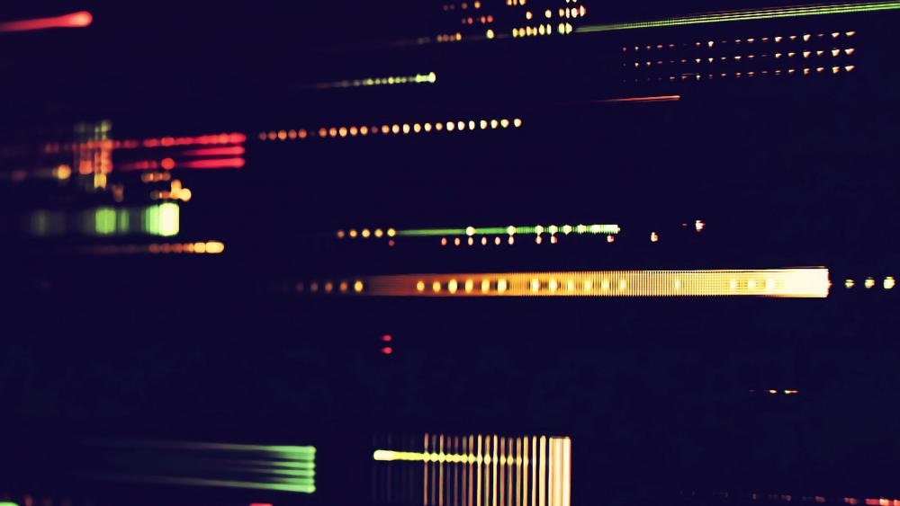 Blurry screen wallpaper