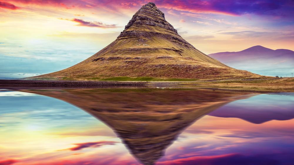 Hat mountain wallpaper