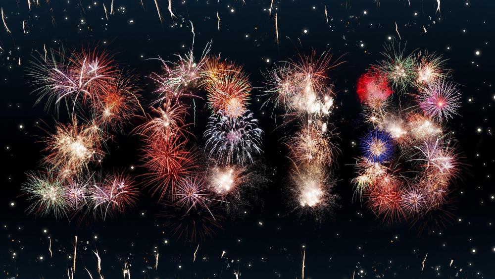 2018 Fireworks wallpaper