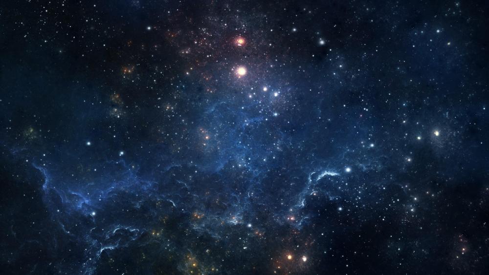Bluish Nebula wallpaper