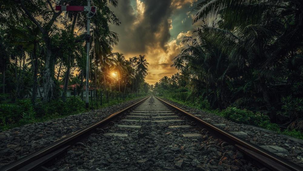 Sri Lanka railway wallpaper