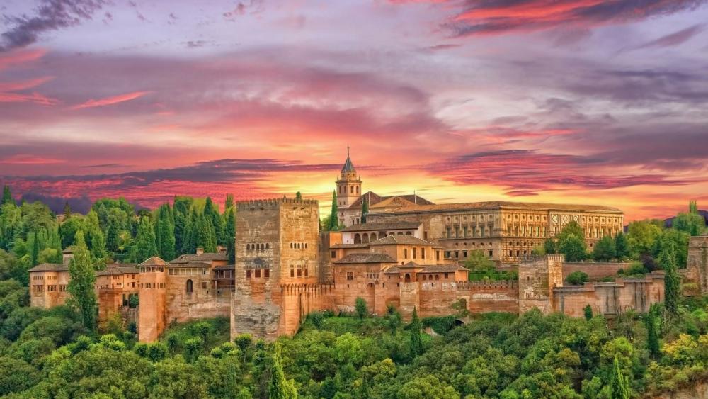 Alhambra Palace wallpaper