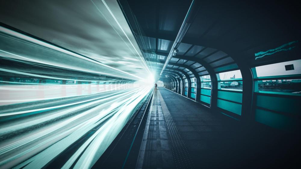 Subway station wallpaper