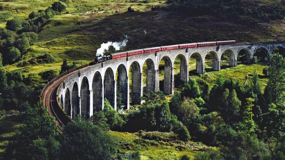 Jacobite steam train wallpaper