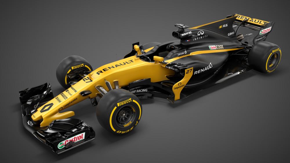 Renault RS17 racecar wallpaper