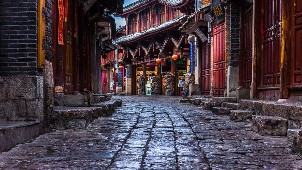 Lijiang Ancient Town wallpaper