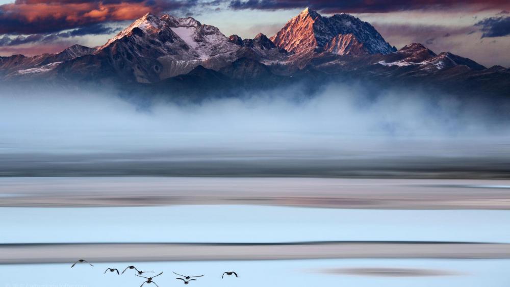 Mount Gongga (Minya Konka) wallpaper