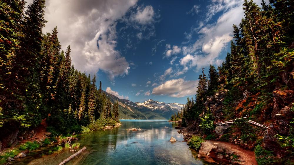 Garibaldi Lake in British Columbia, Canada wallpaper