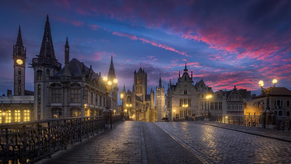 Saint Nicholas' Church (Ghent, Belgium) wallpaper