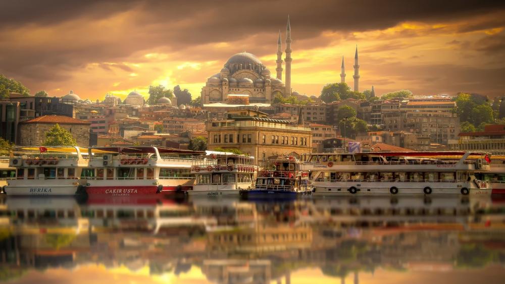 Suleymaniye Mosque (Istanbul) wallpaper