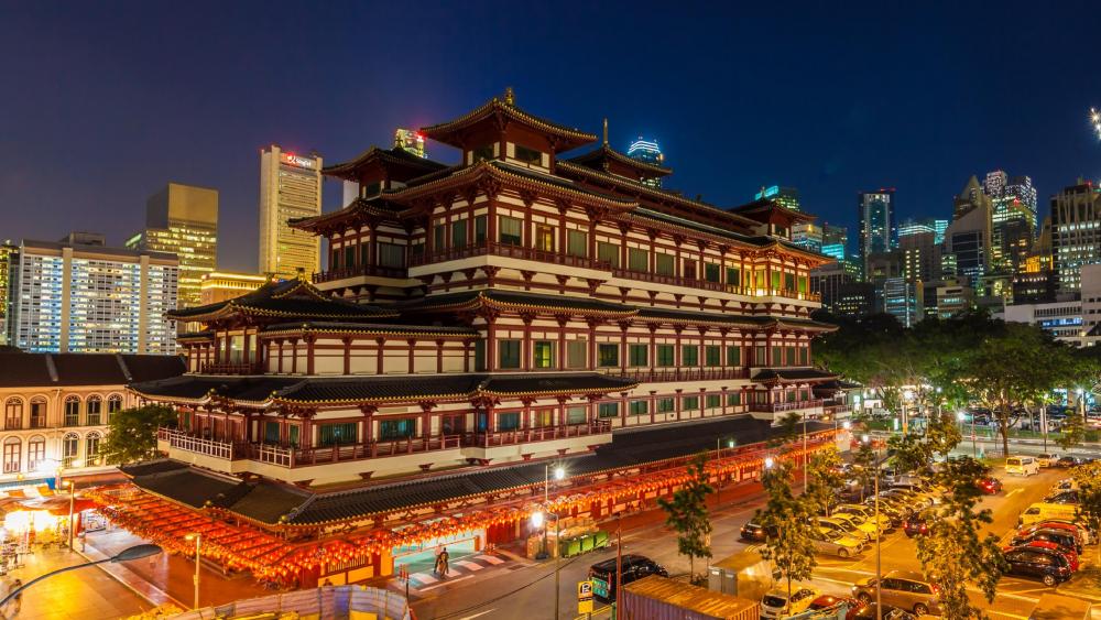 Buddha Tooth Relic Temple and Museum wallpaper
