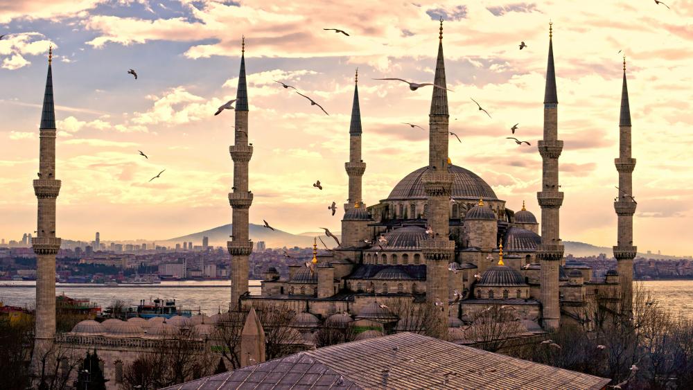 Sultan Ahmed Mosque wallpaper