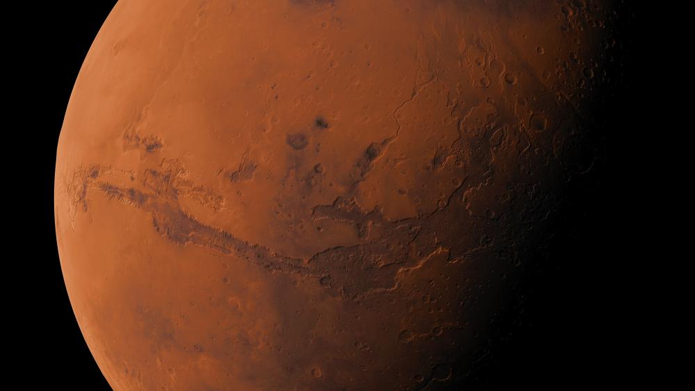 Surface of the Mars wallpaper
