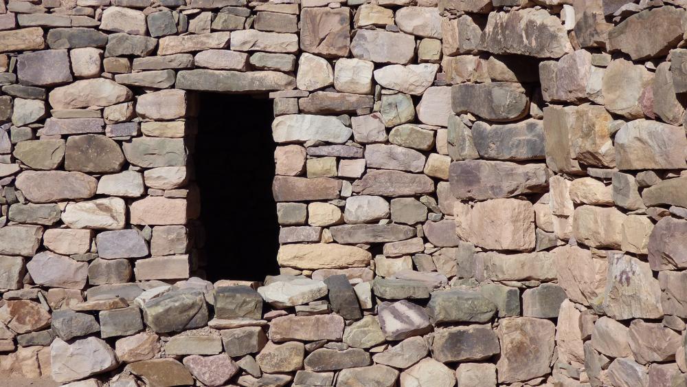 Door in the Stone wallpaper