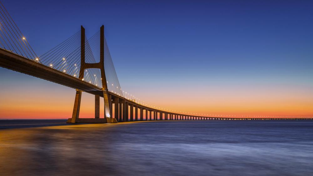 Vasco da Gama Bridge wallpaper
