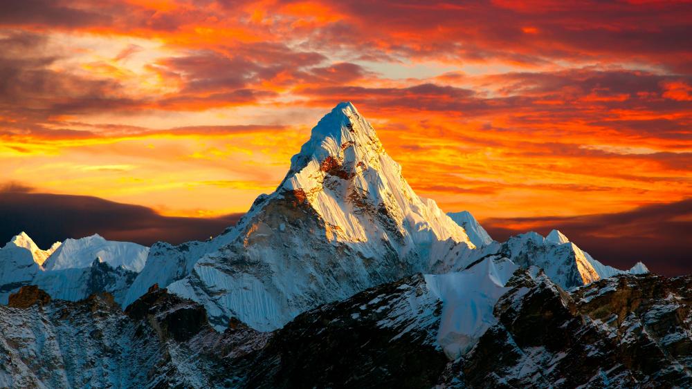 Ama Dablam (Himalayas) - backiee