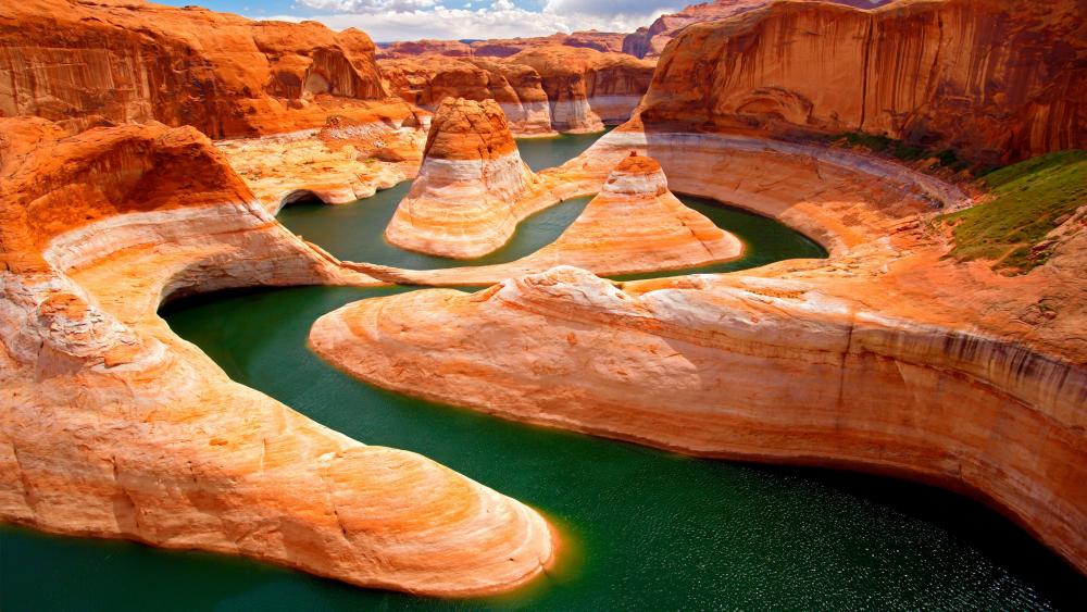 Colorado River in the Grand Canyon wallpaper