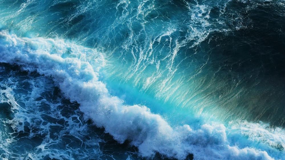 Ocean wave wallpaper