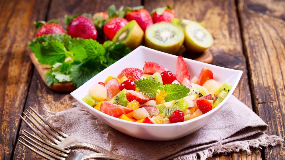 Fruit salad wallpaper