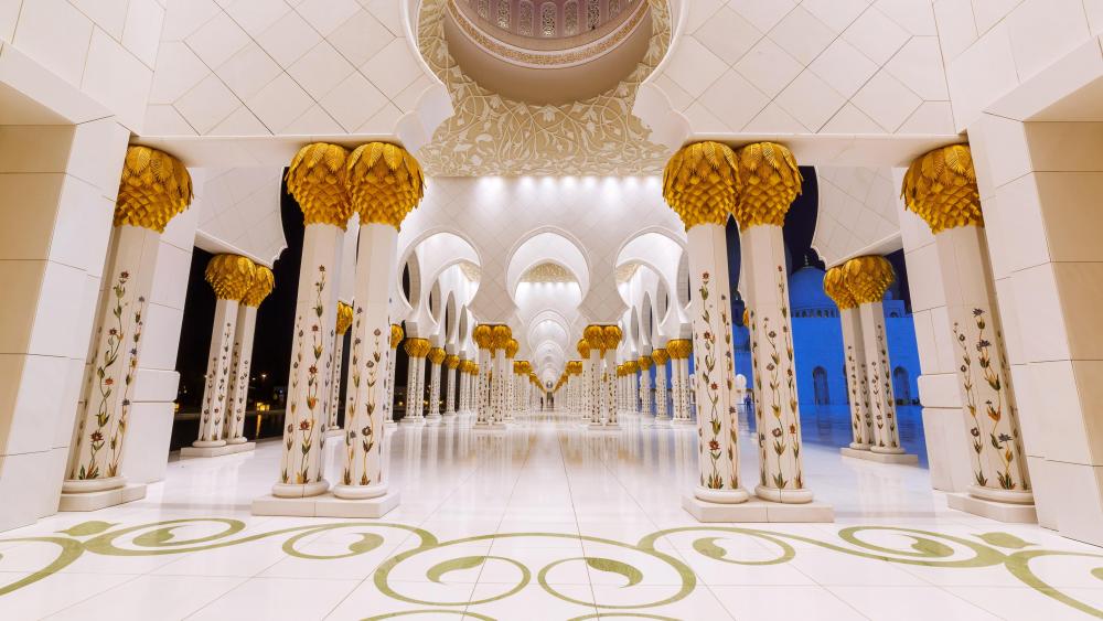 Sheikh Zayed Grand Mosque wallpaper