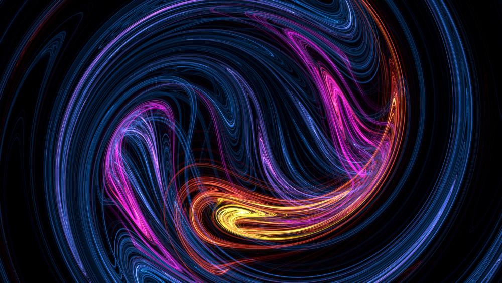 Vortex fractal wallpaper
