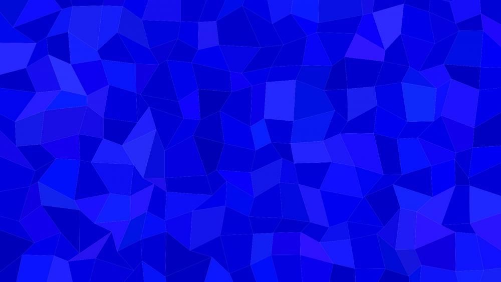 Blue polygonal material design wallpaper