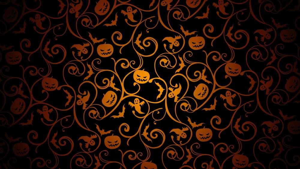 Halloween pattern 🎃 wallpaper - backiee