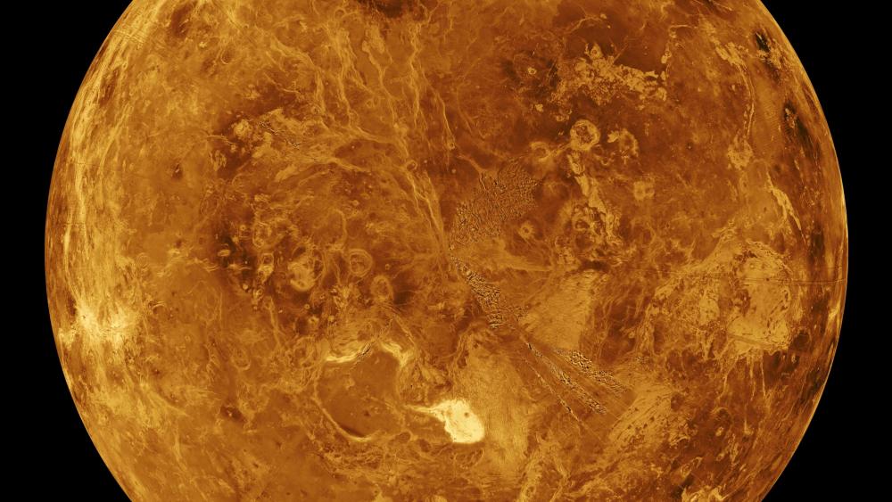 The Northern Hemisphere of Venus wallpaper