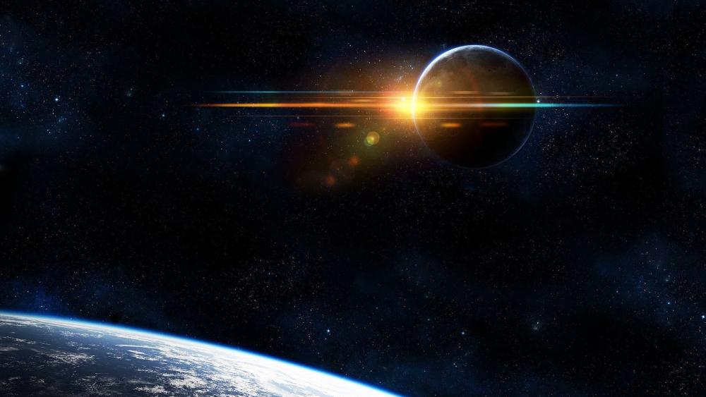 Alien planet wallpaper