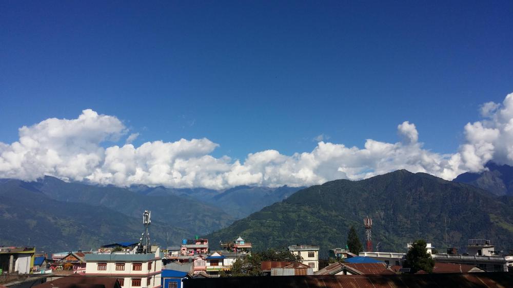 Small Town Taplejung Nepal wallpaper