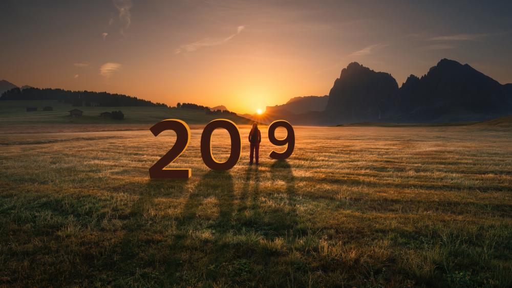 2019 in the Dolomites wallpaper