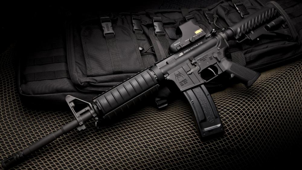 M4 assault rifle wallpaper