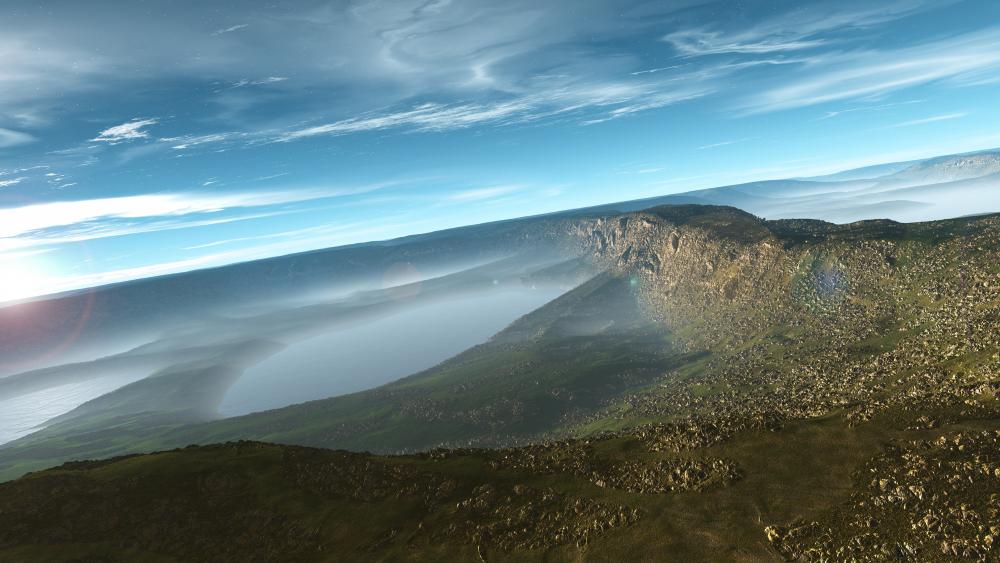 Alien Planet Surface Backiee