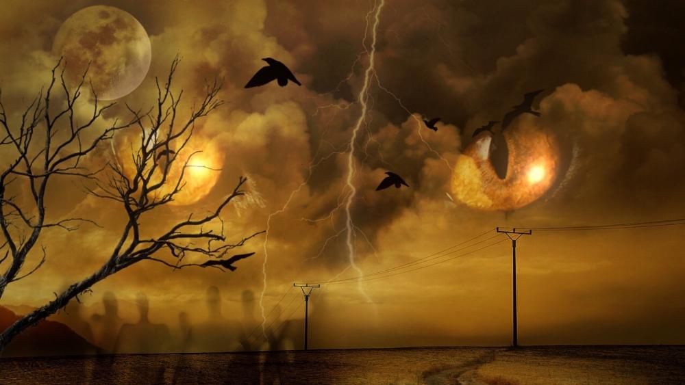 End Time Eyes wallpaper