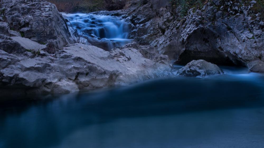 Waterfall in Istria wallpaper