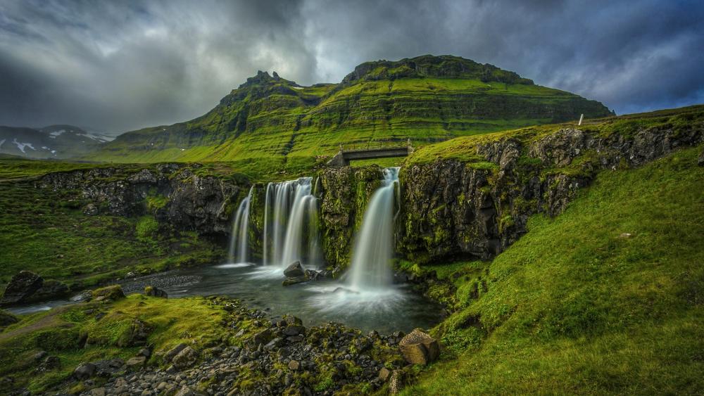 Living Water, Moss Waterfall - Faroe Islands