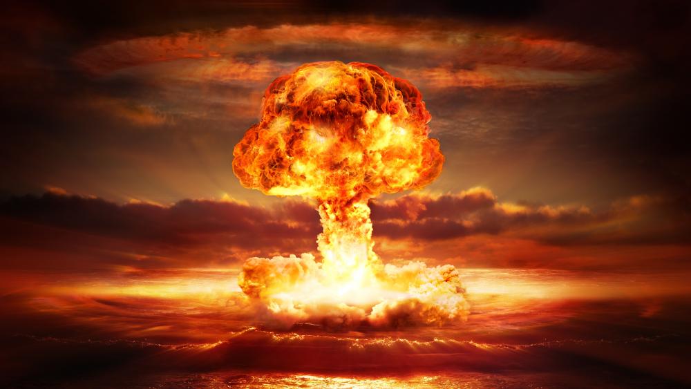 Apocalyptic explosion wallpaper
