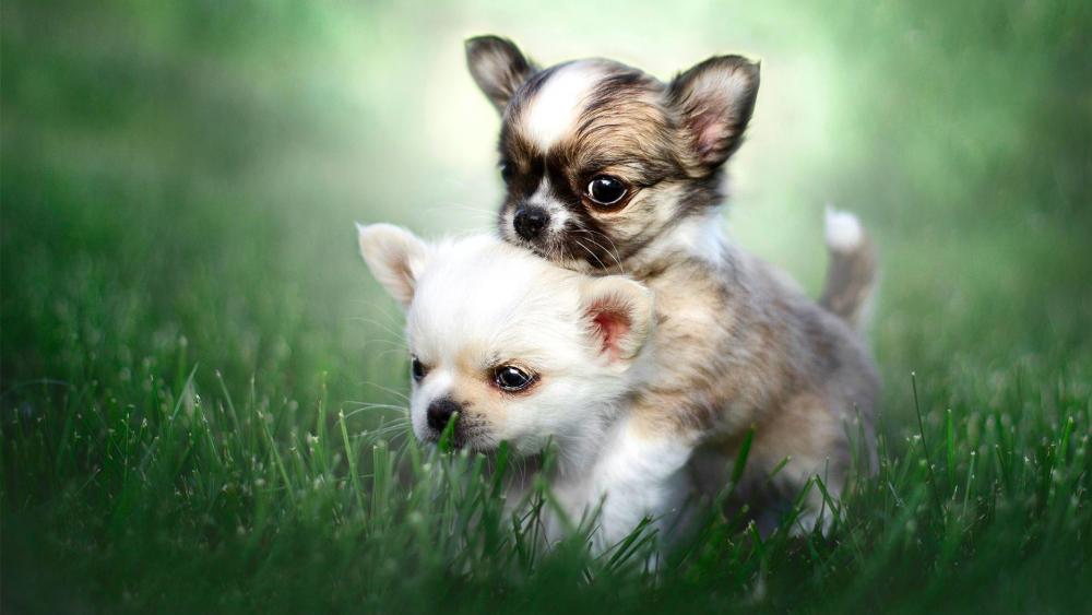 Chihuahua puppies wallpaper