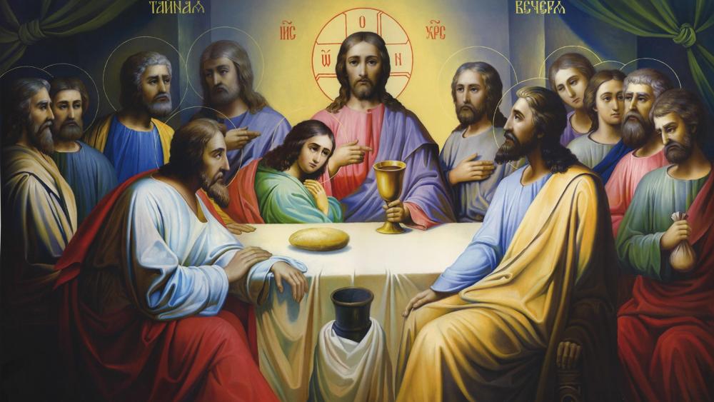 Jesus Last Supper wallpaper