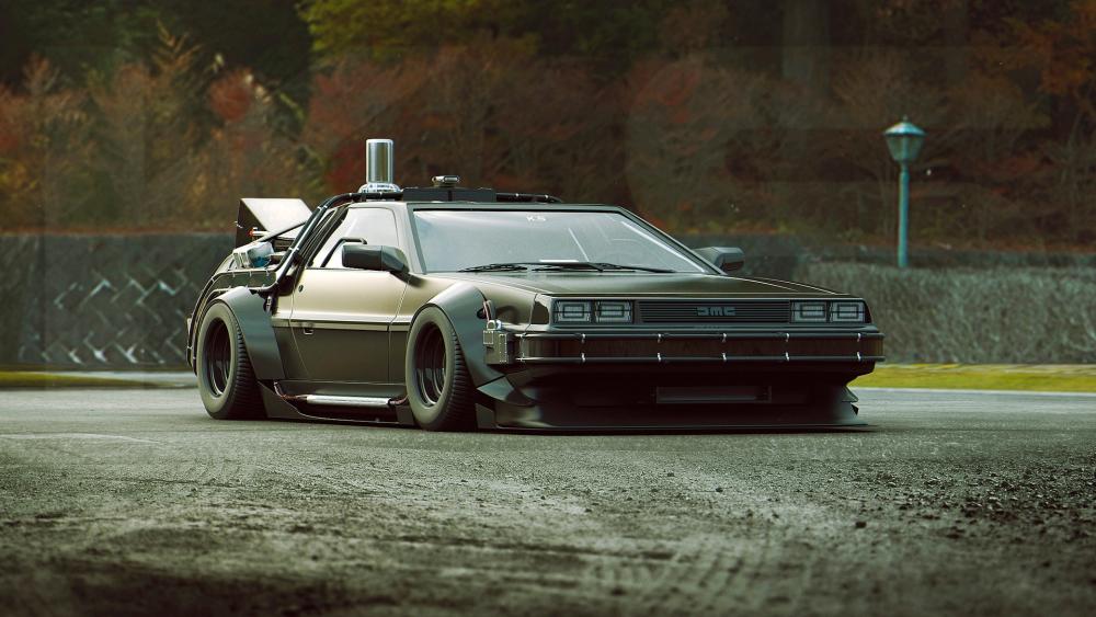 DMC DeLorean wallpaper